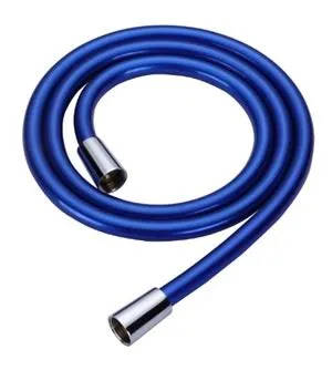 Plastik PVC Pancuran Mandian Paip Hos Dengan Warna Biru Berkilat